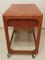 Danish Teak Sewing Table on Casters from BR Gelstedt, 1960s 3