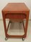 Danish Teak Sewing Table on Casters from BR Gelstedt, 1960s, Image 3