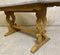 Antique English Oak Decorated Refectory Kitchen Table, Image 24