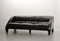 Italian 3-Seat Aries Sofa in Black Leather by Leon Krier for Giorgetti, 1990s, Image 4