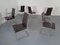 Leather Cantilever Dining Chairs by Karl Friedrich Förster for KFF, 1990s, Set of 6, Image 7
