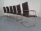 Leather Cantilever Dining Chairs by Karl Friedrich Förster for KFF, 1990s, Set of 6 6