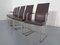 Leather Cantilever Dining Chairs by Karl Friedrich Förster for KFF, 1990s, Set of 6 4