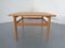 Danish Oak Sofa Table by Niels Bach, 1960s 2