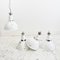 Industrial White Dome Pendant Lamp from Benjamin, 1950s, Image 5