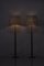 Rosewood G-012 Floor Lamps from Bergboms, 1960s, Set of 2 8
