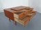 Danish Teak Chest of Drawers with Rotatable Tray, 1960s, Image 4