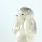 Vintage Poodle Statue in Porcelain from Jikohera, Czechoslovakia, 1960s, Image 2