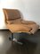 Vintage Leather Lounge Chair by Giovanni Offredi for Saporiti Italia, 1970s 1