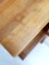 Grandes Tables de Chevet Brutalistes en Bois, 1970s, Set de 2 9