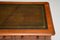 Antique Victorian Mahogany & Leather Writing Table Desk 7