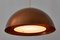 Mid-Century Modern Danish Flamed Copper Pendant Lamp, 1960s 10