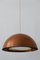 Mid-Century Modern Danish Flamed Copper Pendant Lamp, 1960s, Image 7