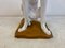 Mid-Century Life Size Italian Glazed Terracotta Greyhound Dog, 1960s 9