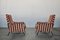 Mid-Century Reclining Armchairs with Footrests, Italy, Set of 2, Image 10