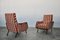 Poltrone reclinabili Mid-Century con poggiapiedi, Italia, set di 2, Immagine 12