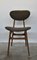 Mid-Century Ash Dining Chairs with Mocha Wool Upholstery, Italy, 1960s, Set of 5, Image 1