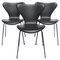 Model 3107 Dining Chairs by Arne Jacobsen for Fritz Hansen, 2016, Set of 3 1