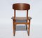 Teak Model 122 Dining Chairs by Børge Mogensen, 1960s, Set of 6, Image 2