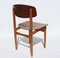 Teak Model 122 Dining Chairs by Børge Mogensen, 1960s, Set of 6 6