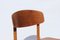 Teak Model 122 Dining Chairs by Børge Mogensen, 1960s, Set of 6, Image 5