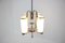 Lampe à Suspension Bauhaus en Chrome, 1930s 4