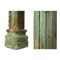 Stone Column und Carved and Patinated Wood 7