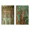 Stone Column und Carved and Patinated Wood 6