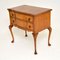 Antique Burr Walnut Lowboy Chest or Side Table 3