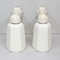 Art Deco Porcelain and Opaline Glass Sconces, 1940s, Set of 2 4