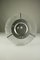 Glass & Chrome Flush Mount Ceiling Fixture Lamp, 1960s 11