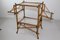 Antique Colonial Bamboo Table from Copeland Garrett, England, 1900s, Image 28