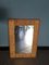 Mid-Century Mirror with Wicker and Bamboo Weaving, 1950s, Image 4