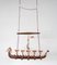 Scandinavian Handmade Viking Ship Oak Copper Candleholder by Arne Persson, Danish, 1977 18