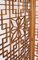 Mid-Century Japanese Art Latticework Teak Kumiko Folding Screen, Image 7