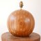 Mid-Century Danish Wooden Globe Table Lamp from Dyrlund, 1960s, Image 1