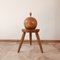 Mid-Century Danish Wooden Globe Table Lamp from Dyrlund, 1960s, Image 3