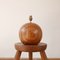Mid-Century Danish Wooden Globe Table Lamp from Dyrlund, 1960s 2