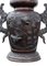 Vaso in bronzo del periodo Meiji, Giappone, Immagine 4