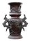 Japanische Bronze Vase aus der Meiji Periode 6