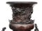 Japanese Meiji Period Bronze Vase 5