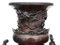 Vase Epoque Meiji en Bronze, Japon 5