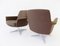 Brown Lounge Chairs by Horst Brüning for Cor, 1960s, Set of 2 5