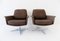 Brown Lounge Chairs by Horst Brüning for Cor, 1960s, Set of 2 7
