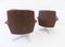 Brown Lounge Chairs by Horst Brüning for Cor, 1960s, Set of 2 6