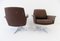 Brown Lounge Chairs by Horst Brüning for Cor, 1960s, Set of 2 4