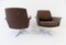 Brown Lounge Chairs by Horst Brüning for Cor, 1960s, Set of 2, Image 4