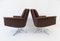 Brown Lounge Chairs by Horst Brüning for Cor, 1960s, Set of 2 2