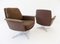 Brown Lounge Chairs by Horst Brüning for Cor, 1960s, Set of 2 3