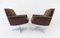 Brown Lounge Chairs by Horst Brüning for Cor, 1960s, Set of 2 9